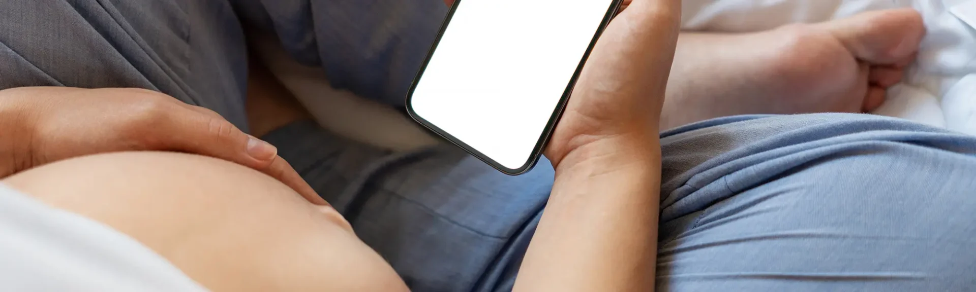 Pregnancy mockup app.